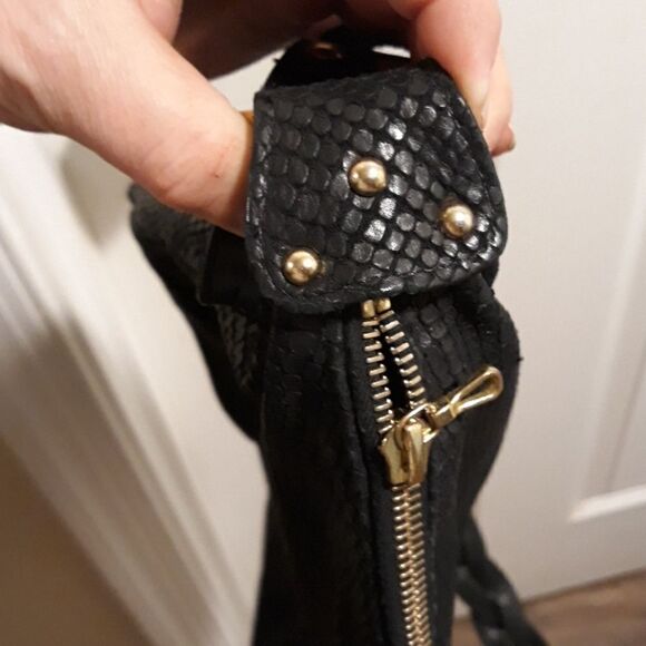 COPY - Lauren Merkin black leather hobo bag - Picture 6 of 8